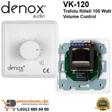 Denox VK-120 Trafolu 120 Watt Volume Control