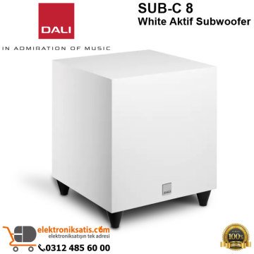 Dali SUB-C 8 White Aktif Subwoofer