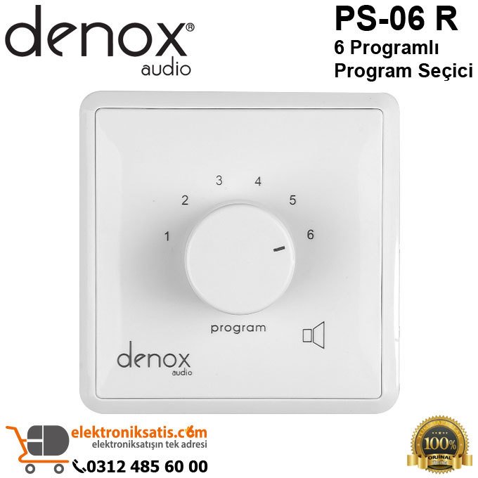 Denox PS-06 R Program Seçici