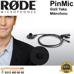 RODE PinMic Gizli Yaka Mikrofonu