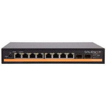 Solidway SW-GS1600-8FP POE Akıllı Switch