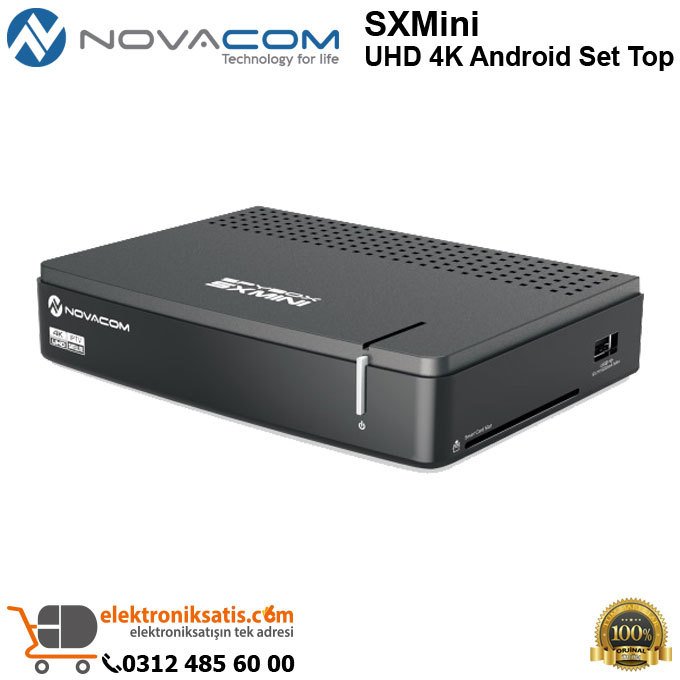 Novacom SXMini UHD 4K Android Set Top Box