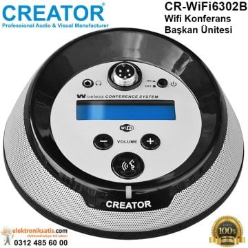 Creator CR-WiFi6302B WiFi Konferans Başkan Ünitesi