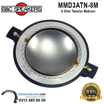 B&C MMD3ATN-8M Tweeter Mebranı