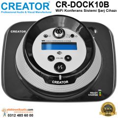 Creator CR-DOCK10B WiFi Konferans Sistemi Şarj Cihazı