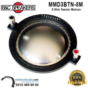 B&C MMD3BTN-8M Tweeter Mebranı