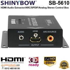 Shinybow SB-5610 HDMI ARC Control Box with HDMI Audio Extractor