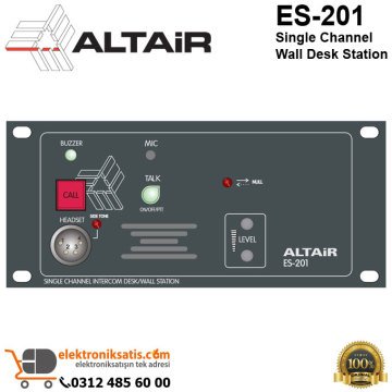 Altair ES-201 Single Channel Wall Desk Station