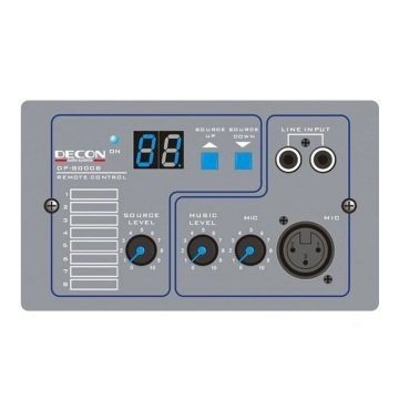 Decon DP-8000B Anons Sistemi Uzaktan Kontrol Paneli
