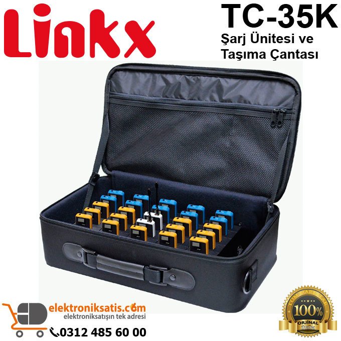 Linkx TC-35K Şarj Ünitesi ve Taşıma Çantası