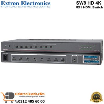 Extron SW8 HD 4K 8X1 HDMI Switch