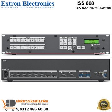 Extron ISS 608 4K 8X2 HDMI Switch