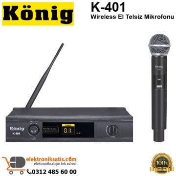 König K-401 Wireless El Telsiz Mikrofonu