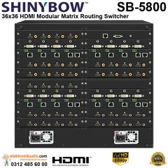 Shinybow SB-5800 (4K) 36x36HDMI Modular Matrix Routing Switcher