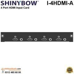 Shinybow I-4HDMI-A 4 Port HDMI Input Card