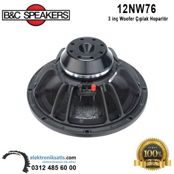 B&C 12NW76 12 inc 30 cm Woofer Hoparlör