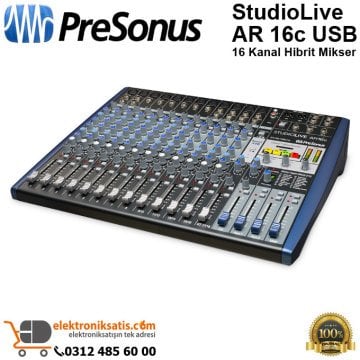 PRESONUS StudioLive AR 16c USB 16 Kanal Hibrit Mikser