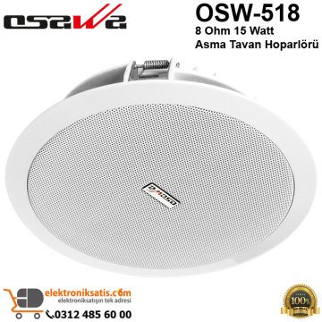 OSAWA OSW-518 15 Watt Asma Tavan Hoparlörü