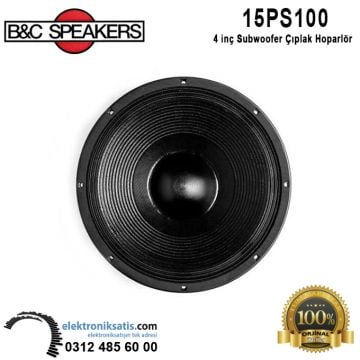 B&C 15PS100 15' - 38 cm Subwoofer Hoparlör