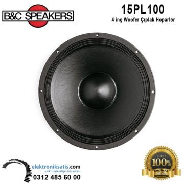 B&C 15PL100 15' - 38 cm Woofer Çıplak Hoparlör