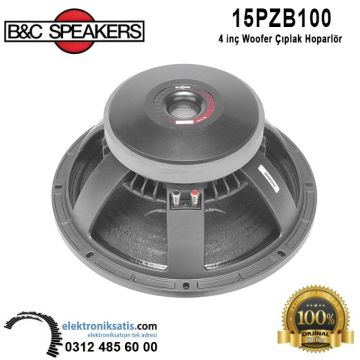 B&C 15PZB100 15' - 38 cm Woofer Çıplak Hoparlör