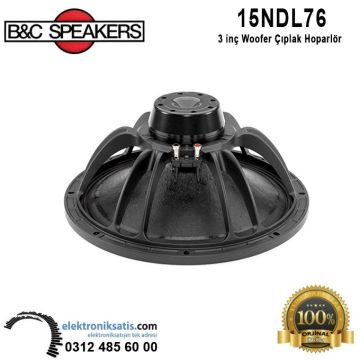 B&C 15NDL76 15' - 38 cm Woofer Çıplak Hoparlör