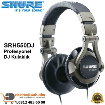 Shure SRH550DJ Profesyonel DJ Kulaklık