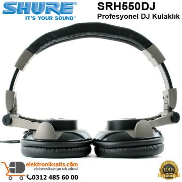 Shure SRH550DJ Profesyonel DJ Kulaklık