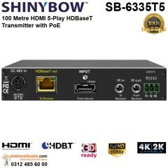 Shinybow SB-6335T5 HDMI 5 Play HDBaseT Transmitter with PoE