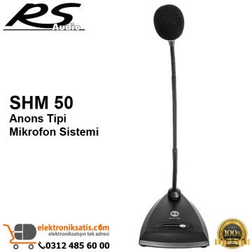 RS audio SHM 50 Anons Tipi Mikrofon Sistemi