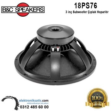 B&C 18PS76 18' - 45 cm Subwoofer Çıplak Hoparlör