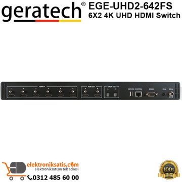 Geratech EGE-UHD2-642FS 6X2 4K UHD HDMI Switch