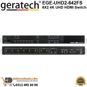 Geratech EGE-UHD2-642FS 6X2 4K UHD HDMI Switch