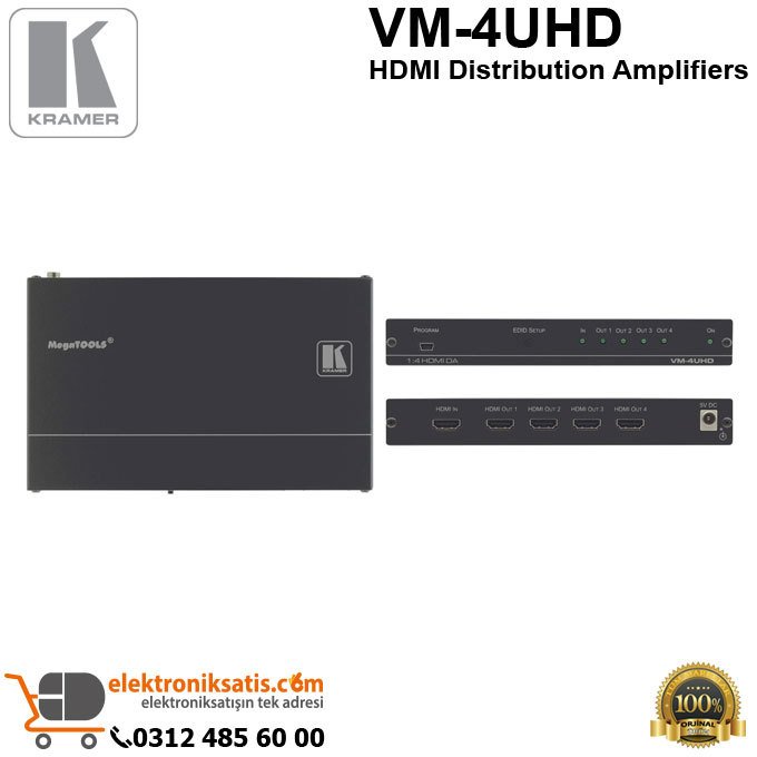 Kramer VM-4UHD HDMI Distribution Amplifiers