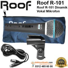 Roof R-101 Dinamik Vokal Mikrofon