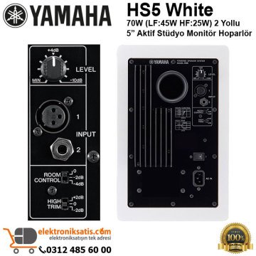 Yamaha HS5 Aktif Stüdyo Referans Monitör Beyaz
