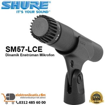Shure SM57-LCE Dinamik Enstrüman Mikrofon
