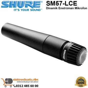 Shure SM57-LCE Dinamik Enstrüman Mikrofon