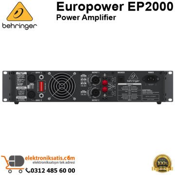 Behringer Europower EP2000 Power Amplifier