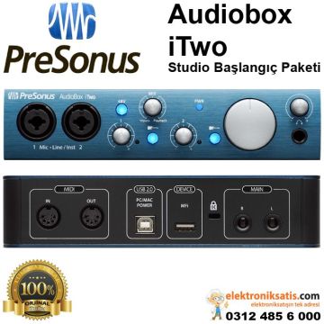 PRESONUS Audiobox iTwo Studio Başlangıç Paketi