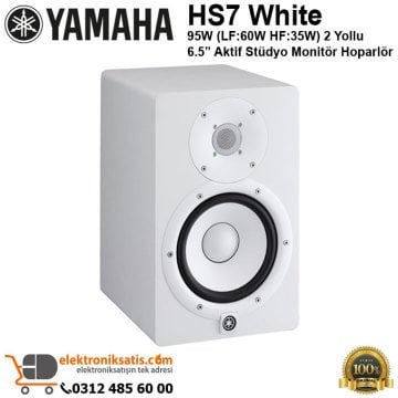 Yamaha HS7 Aktif Stüdyo Referans Monitör Beyaz