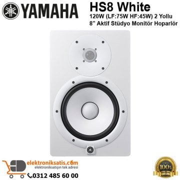 Yamaha HS8 Aktif Stüdyo Referans Monitör Beyaz
