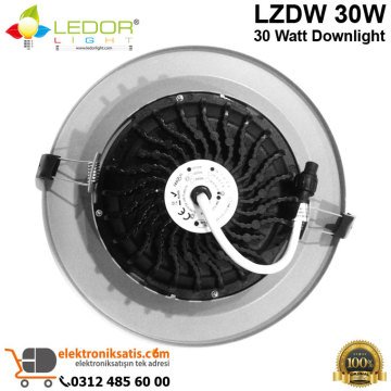 Ledorlight LZDW 30W Warm White Downlight