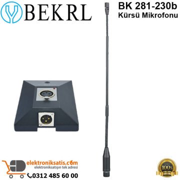 Bekrl BK 281-230b Kürsü Mikrofonu