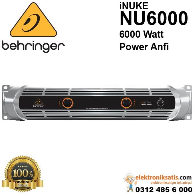 Behringer inuke NU6000 Power Amplifier