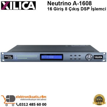 XILICA Neutrino A-1608 16 Giriş 8 Çıkış DSP İşlemci