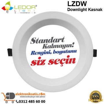 Ledorlight LZDW Downlight Kasnak