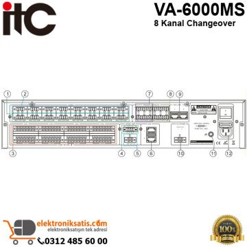 ITC VA-6000MS 8 Kanal Changeover