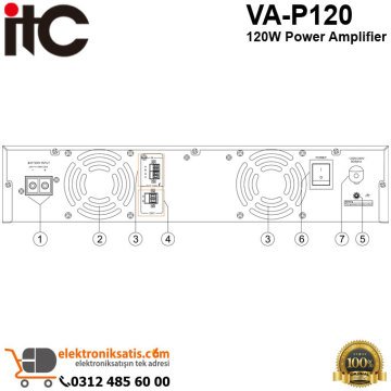 ITC VA-P120 120W Power Amplifier