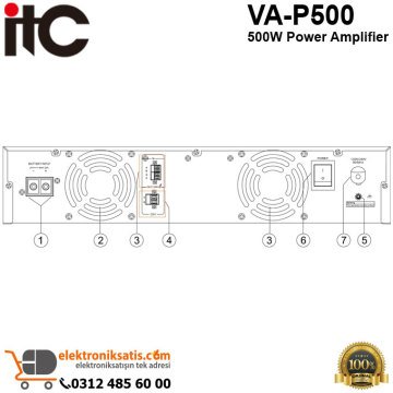 ITC VA-P500 500W Power Amplifier